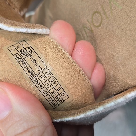 Vionic Women's Skylar Leather Strappy Sandals Flats Shoes Sz10 - Picture 9 of 9